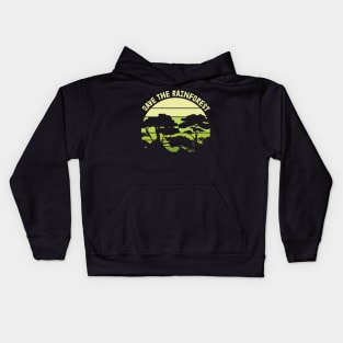 Save The Rainforest Kids Hoodie